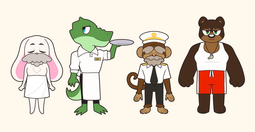 Background Characters 2 Love Overboard (2023) Background Characters 2 Love Overboard (2023)